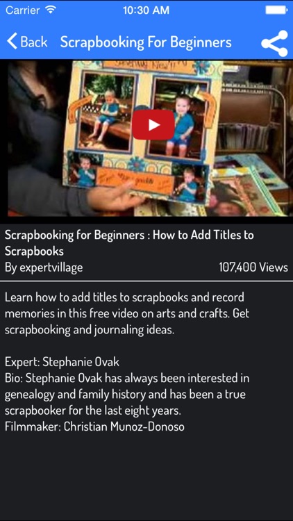 Scrapbooking Ideas - Complete Video Guide