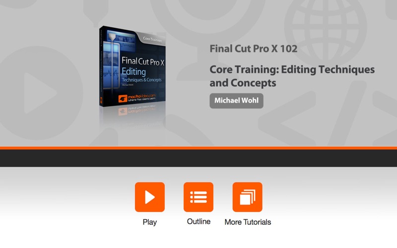 Course for Editing with FCP X thumbnail 1
