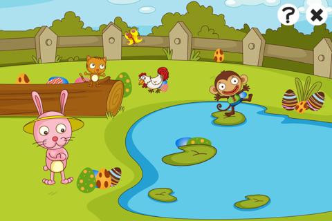 Active Easter Bunny Learning Game for Children screenshot 4