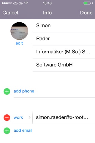 Cardreader – Visitenkarten Scanner screenshot 3