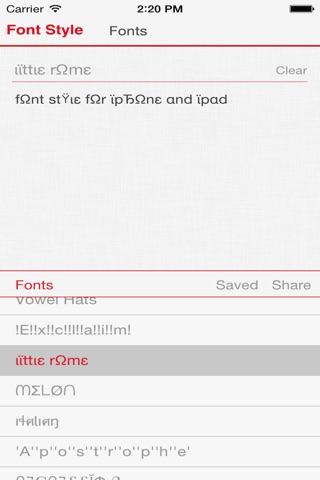 Font Style for iOS7+ screenshot 4