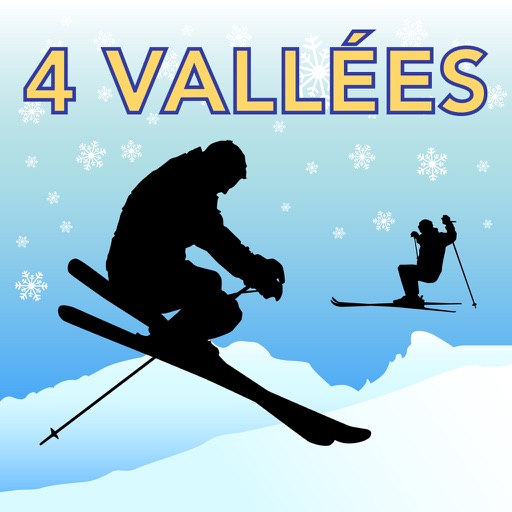 Les Quatre Vallées Ski Map icon