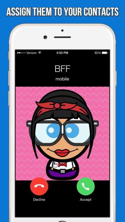 Cute Avatar Creator - Make Funny Cartoon Characters for Your Contacts or Profile Picture screenshot-3
