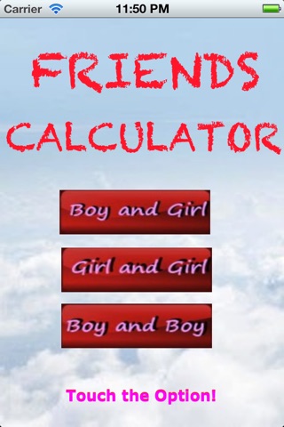 Friends Calculator screenshot 2