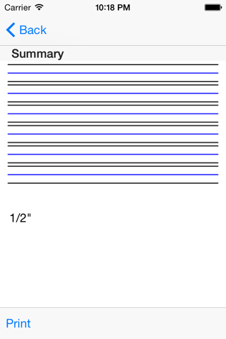 Print Lined Paper screenshot 2