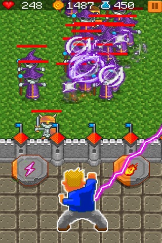 Wizard fireball defense screenshot 2