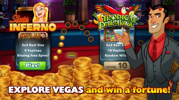 Slots Jackpot Inferno - Free Progressive Macau and Vegas Casino Games