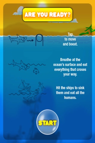 Shark Attack - Free Game screenshot 2