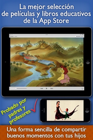 Children's Tales – An Educational app with the Best Short Movies, Picture Books, Fairy Stories and Interactive Comics for your Toddlers, Kids, Family & School screenshot 2