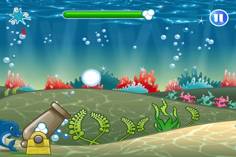 Dolphin World of Bubbles - Underwater Spheres Catcher- Pro screenshot 2