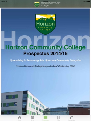 Horizon Community College App for iPad screenshot 3