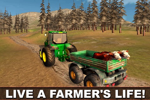 Farming Tractor Driver 3D Free screenshot 4