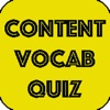 Content Vocab Quiz