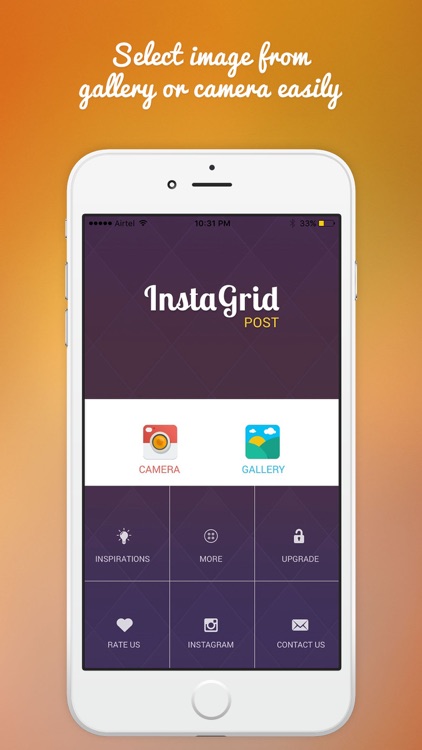 Grid Post for instagram-Photo Editor Booth to Upload Full Banner On Ig screenshot-4
