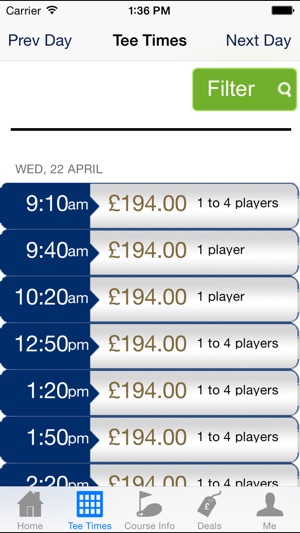 Kingsbarns Golf Tee Times(圖2)-速報App