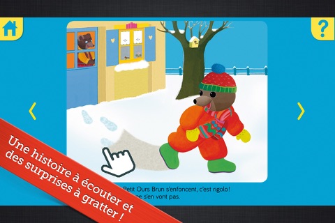 Les surprises de l’hiver avec Petit Ours Brun. Apprendre en s’amusant les quatre saisons. screenshot 3