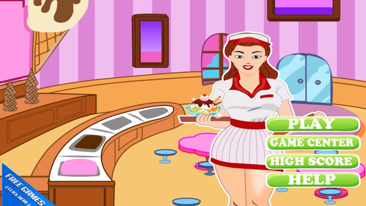 A Sweet Frozen Yogurt Dash FREE!  - Classic Ice Cream Parlor & Soda Maker Diner Game