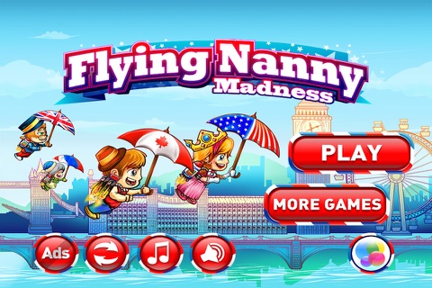 Flying Nanny Madness screenshot 4