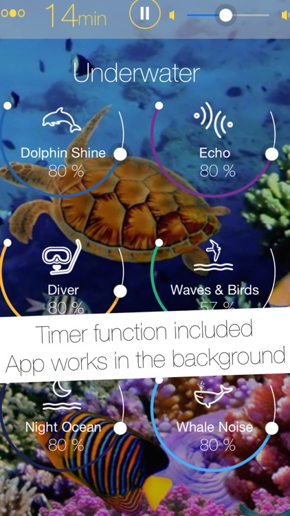 Relax App - Thunderstorm, Beach, Forest & Rain Nature Sounds for Sleep or Power Nap