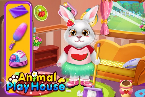 Kitty & Puppy Party House! - Animal Pet Kids Games screenshot 2
