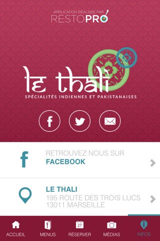 Le Thali - Restaurant Indien Marseille screenshot 4
