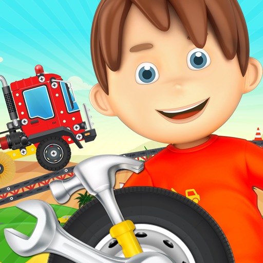 Truck Simulator, Builder Game & Car Driving Test Sim Games for Toddlers and Kids Free icon