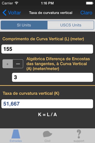 Roads Construction Calculator plus screenshot 4