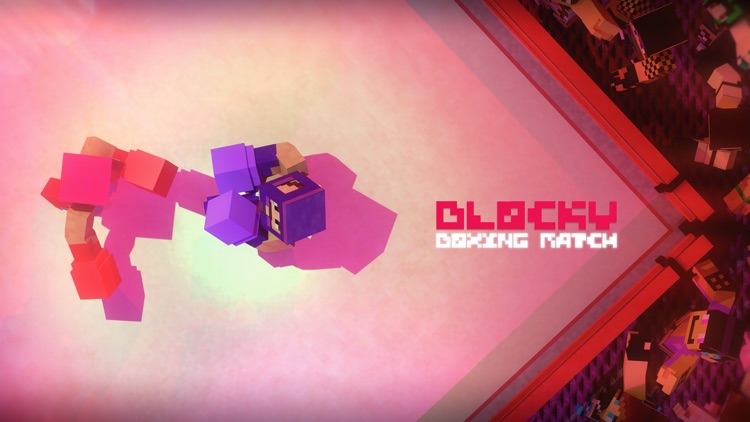 Blocky Boxing Match 3D - Endless Hunter Survival Craft Game (Free Edition) screenshot-0