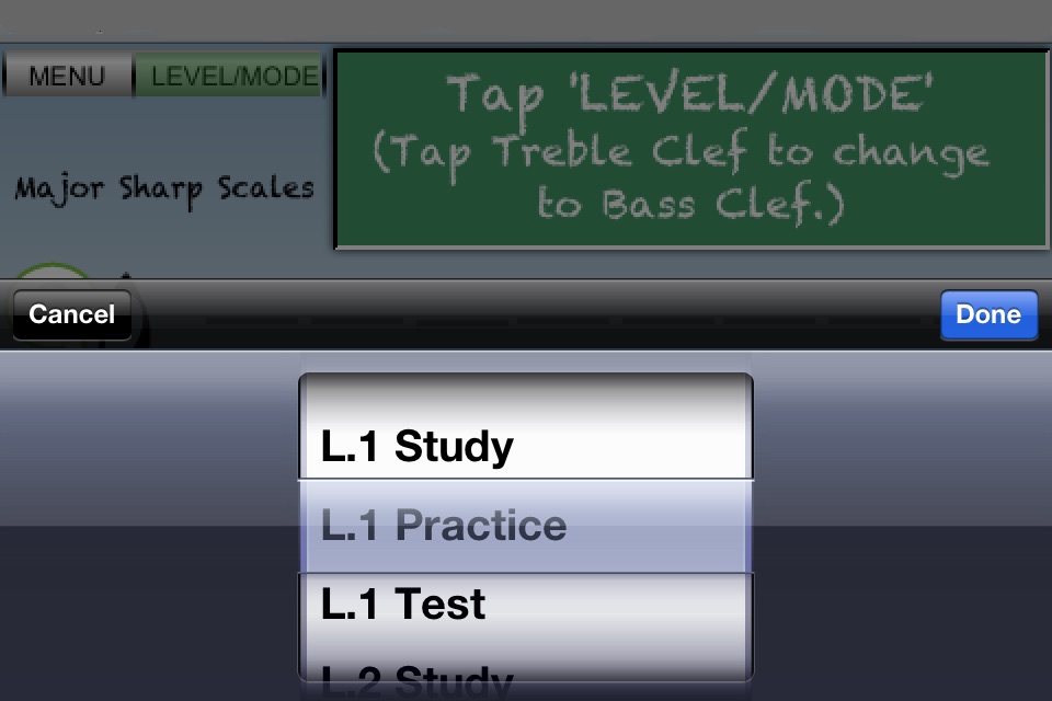 Scales Tutor for iPhone screenshot 2