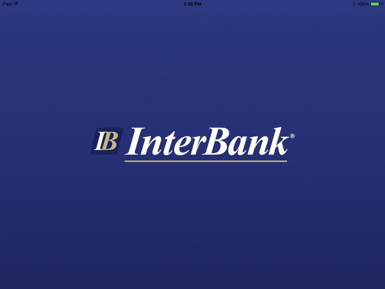 InterBank for iPad