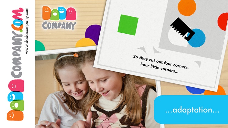 Four little corners - An interactive storybook app about friendship screenshot-3