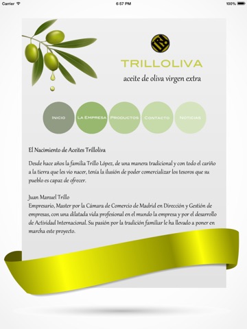 Trilloliva Aceites screenshot 2