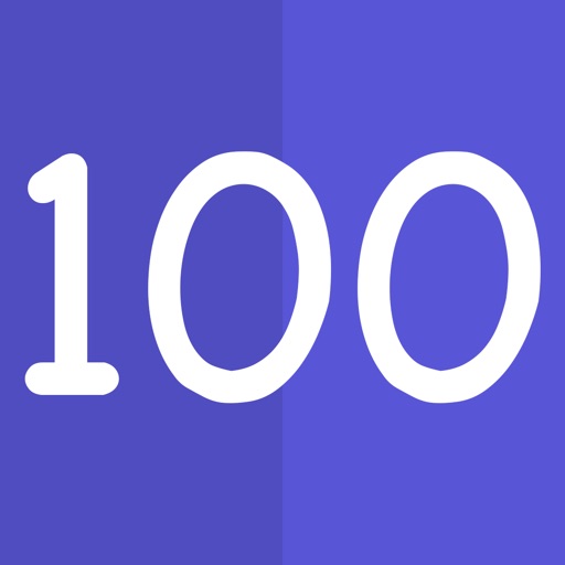 1 to 100 - Help your kids learn to count to 100, one number at a time! iOS App