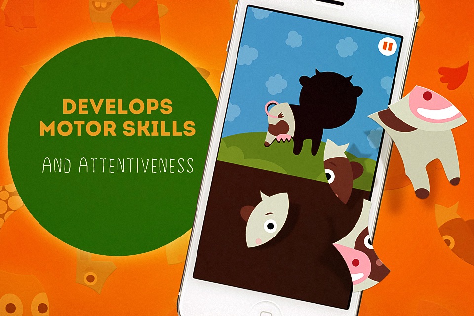 Puzzle For Kids and Toddlers: Funny Farm screenshot 3