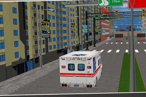 3D Ambulance Simulator - Real hospital parking and simulation game screenshot 3