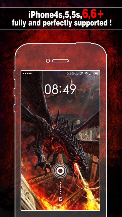Dragon Wallpapers, Backgrounds & Themes - Home Screen Maker with Cool HD Dragon Pics for iOS 8 & iPhone 6