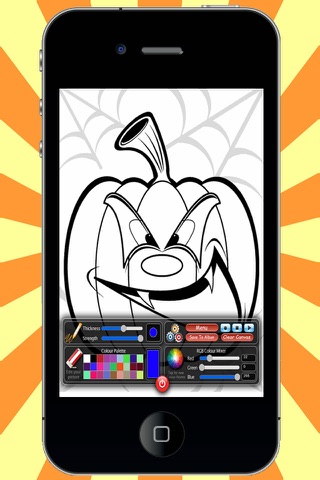 Halloween Coloring-Book screenshot 2