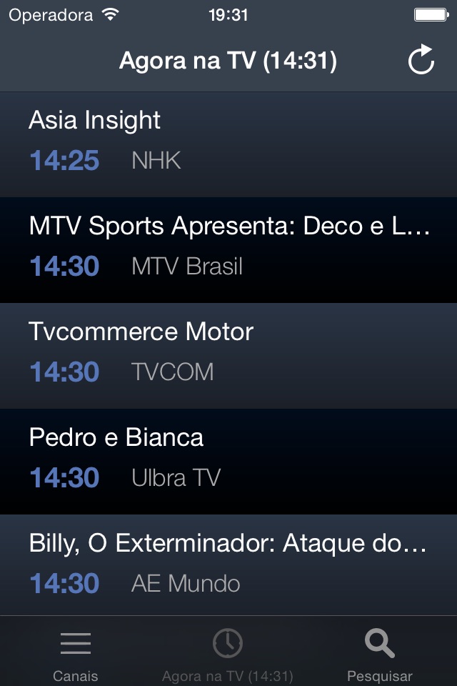 Televisão do Brasil screenshot 2