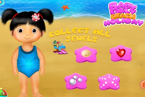 Baby Emily Beach Holiday screenshot 4