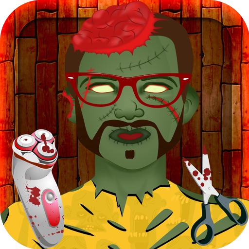 Spooky Zombie Barber Lite Icon