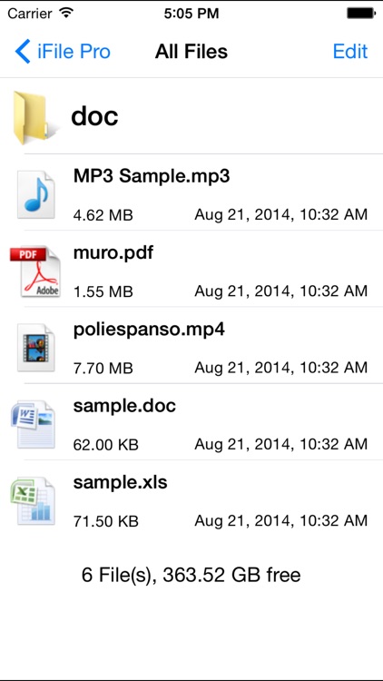 iFile Pro - File Manager & File Viewer & HTTP File Sharing & Ftp Server & WebDav Server