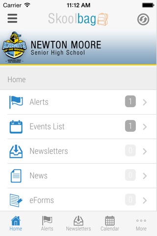 Newton Moore Senior High School - Skoolbag screenshot 2