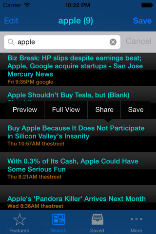 InoStockNews stock news screenshot 3