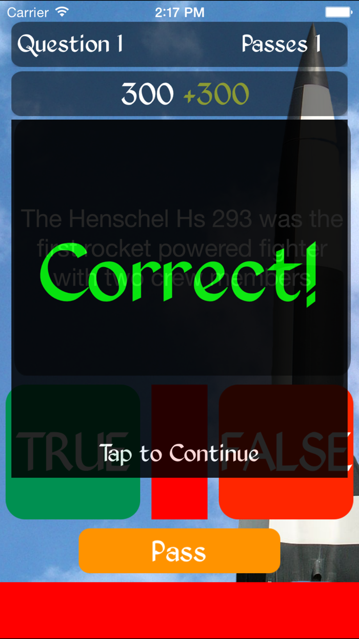 True or False - World War II Super Weapons