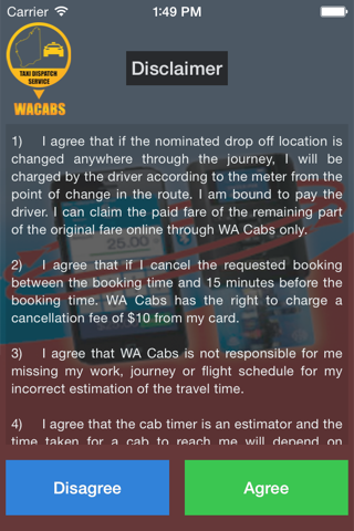 WACABS Passenger screenshot 2