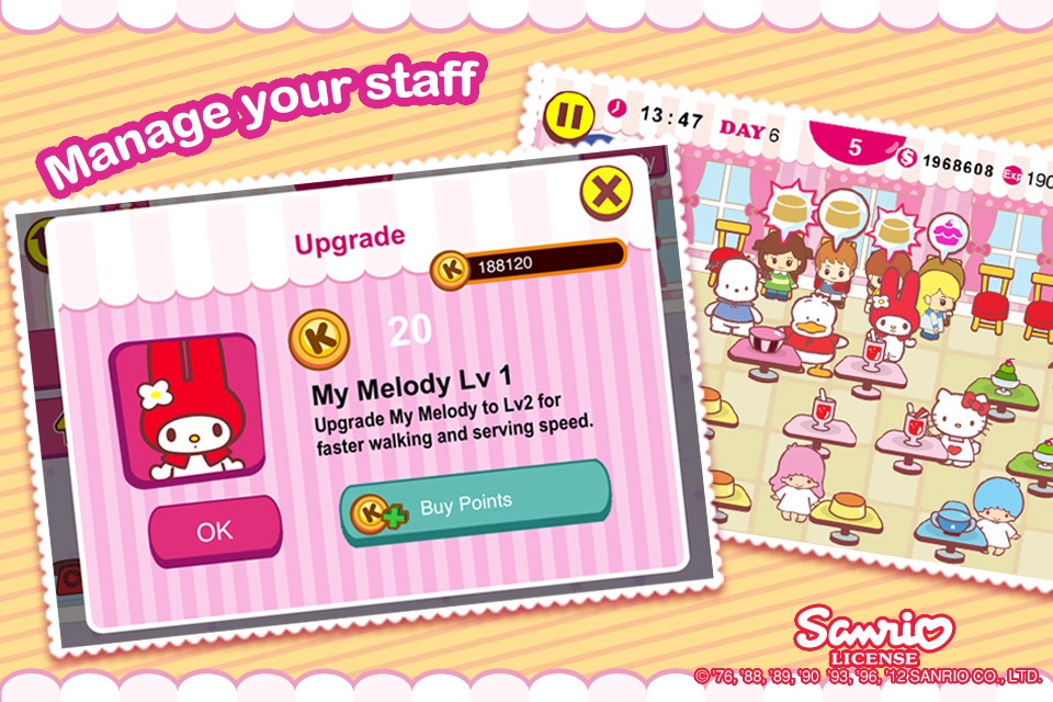 Hello Kitty Cafe Seasons screenshot 4