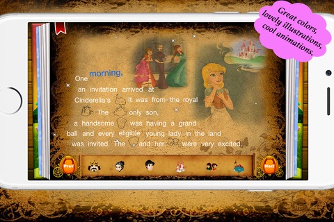 Cinderella Sticker Book by Story Time for Kids screenshot 2