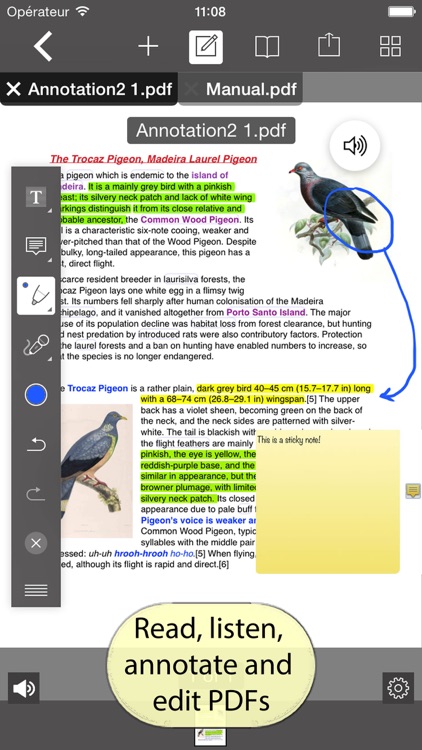 PDF Editor with Word Processor & Sketch pad screenshot-0