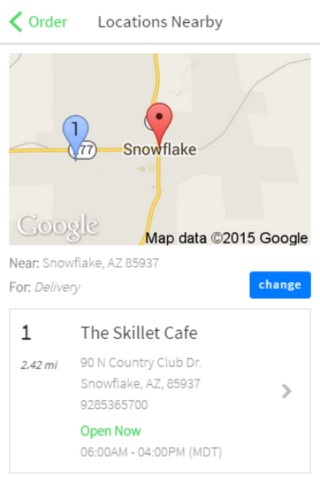 The Skillet Cafe screenshot 2