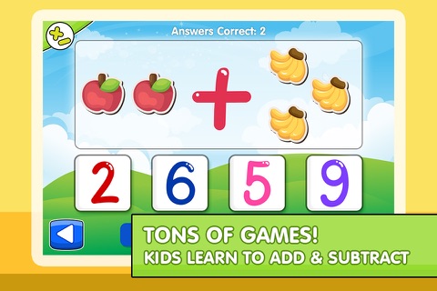 Educational Fun for Kids - Preschool Learning Curriculum for Math, Time, Money, Logic, Position Concepts in a Game screenshot 2